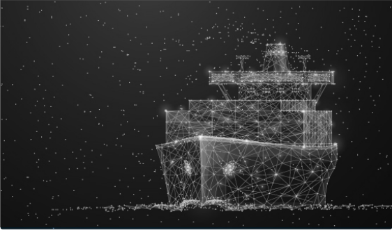 cargo ship illustration